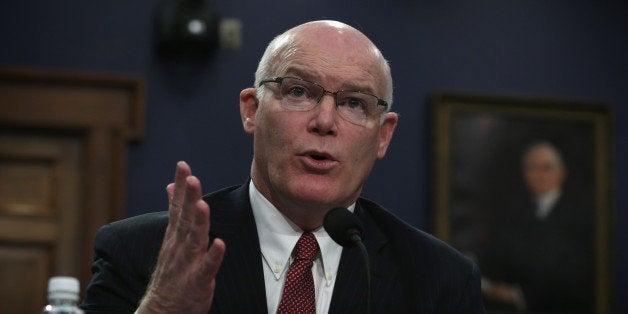 WASHINGTON, DC - MARCH 17: U.S. Secret Service Director Joseph Clancy testifies during a hearing before the Homeland Security Subcommittee of the House Appropriations Committee March 17, 2015 on Capitol Hill in Washington, DC. Director Clancy faced tough questions from lawmakers regarding the recent misconduct scandal as the subcommittee held a hearing to examine the budget for the Security Service. (Photo by Alex Wong/Getty Images)