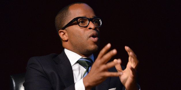 NEW YORK, NY - OCTOBER 18: Opinion writer for The Washington Post Jonathan Capehart speaks during the Free-For-All Media on the Camaign Trail Panel at New York Magazine's Election Issue event at the Morgan Library & Museum on October 18, 2012 in New York City. (Photo by Bryan Bedder/Getty Images for New York Magazine)