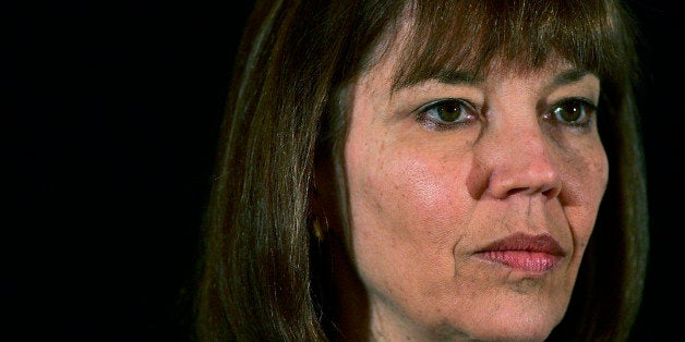 LAS VEGAS - OCTOBER 18: (FILE PHOTO) New York Times reporter Judith Miller listens at the 2005 Society of Professional Journ