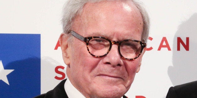 NEW YORK, NY - FEBRUARY 24: Tom Brokaw attends 2015 National WWII Museum's American Spirit Award Gala at Cipriani Wall Stree