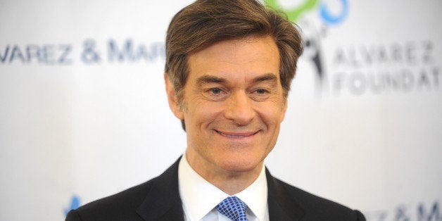 NEW YORK, NY - MARCH 11: Dr. Mehmet Oz arrives at the Pinoy Relief Benefit Concert at Madison Square Garden on March 11, 2014 in New York City. (Photo by Brad Barket/Getty Images)