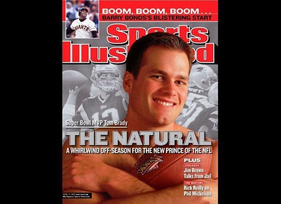 Tom Brady appears on cover of Sports Illustrated