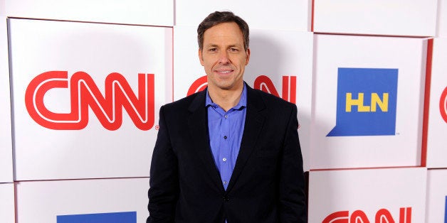 Jake Tapper of CNN poses at the CNN Worldwide All-Star Party, on Friday, Jan. 10, 2014, in Pasadena, Calif. (Photo by Chris P
