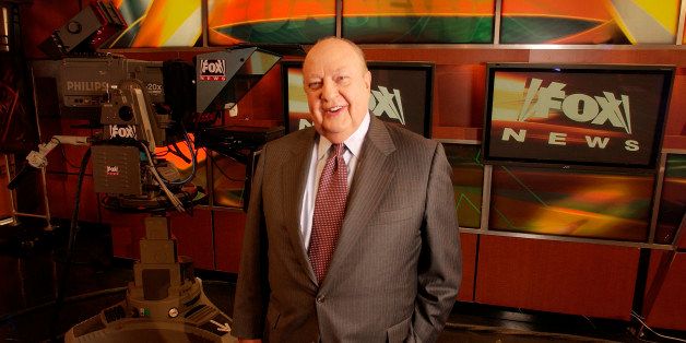 FILE - In this Sept. 29, 2006 file photo, Fox News CEO Roger Ailes poses at Fox News in New York. Propelled by Ailes' "fair and balanced" branding, Fox has targeted viewers who believe the other cable-news networks, and maybe even the media overall, display a liberal tilt from which Fox News delivers them with unvarnished truth. (AP Photo/Jim Cooper, file)