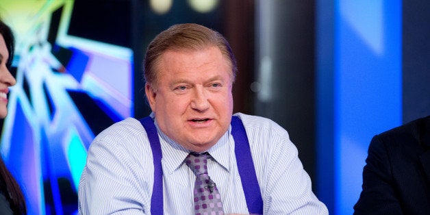NEW YORK, NY - FEBRUARY 26: Co-host Bob Beckel attends FOX News' 'The Five' at FOX Studios on February 26, 2014 in New York C