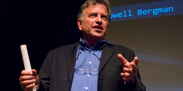 Lowell Bergman giving a talk at TEDx SF. Lowell is a Pulitzer Prize winning investigative reporter. He was played by Al Pa