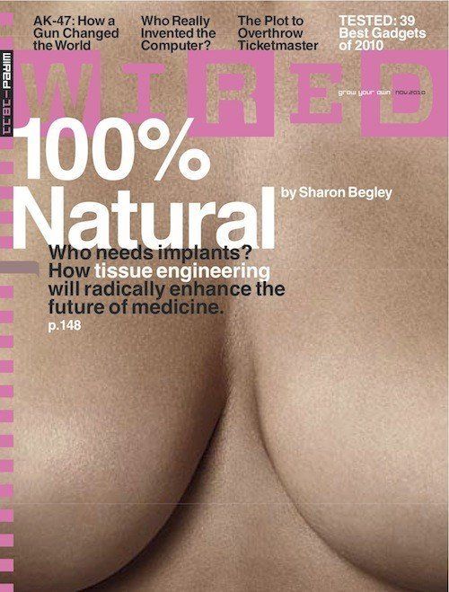Wired Breasts Cover Sparks Controversy