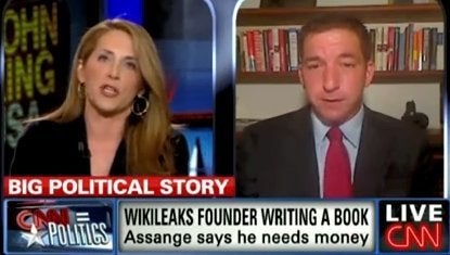 CNN's Jessica Yellin, Glenn Greenwald Spar Over WikiLeaks