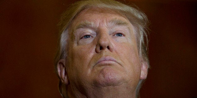 Donald Trump, president and chief executive officer of Trump Organization Inc. and 2016 Republican presidential candidate, pa