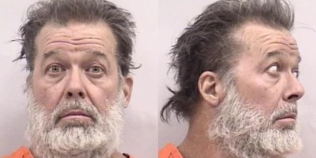 Colorado Springs shooting suspect Robert Lewis Dear of North Carolina is seen in undated photos provided by the El Paso County Sheriff's Office. A gunman burst into a Planned Parenthood clinic Friday, Nov. 27, 2015 and opened fire, launching several gunbattles and an hourslong standoff with police as patients and staff took cover. By the time the shooter surrendered, at least three people were killed, including a police officer and at least nine others were wounded, authorities said. (El Paso County Sheriff's Office via AP)