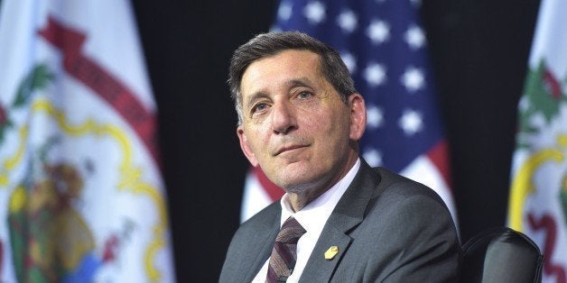 Director of National Drug Control Policy Michael Botticelli takes part in a discussion on drug abuse at the East End Family R