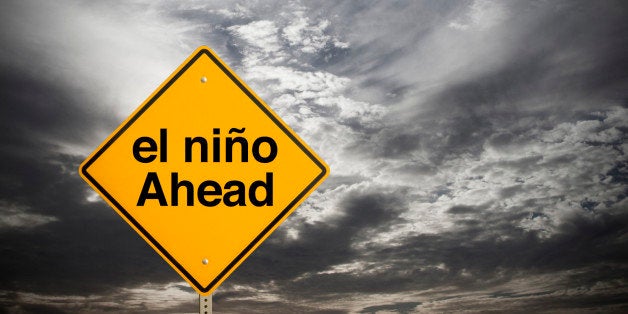 A sign that says 'El Niño Ahead.'