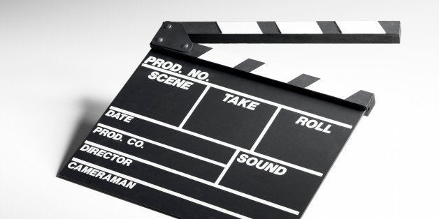 Movie clapboard