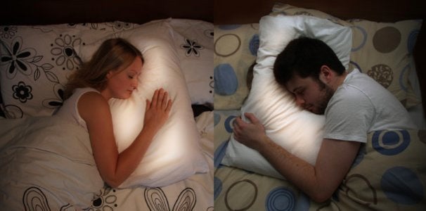 Long Distance Relationship Pillow Keeps Couples Closer By