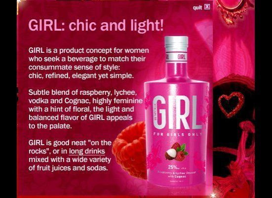 GIRL Liquor: Chic And Light!