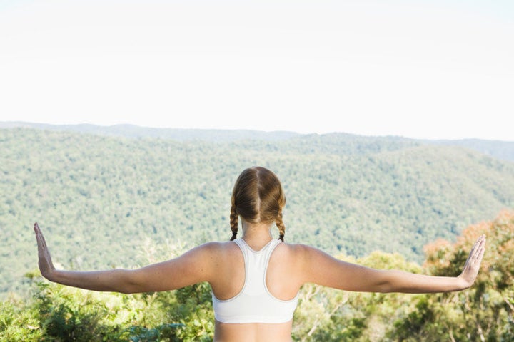 Would You Work Out in A Sports Bra In Public?