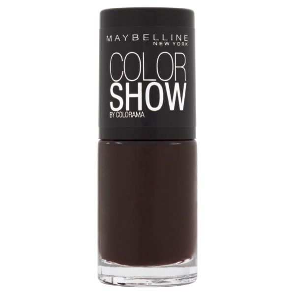 Match your nails to your glass of red this autumn.&nbsp;Maybelline Color Show 357 Burgundy Kiss, Superdrug, &pound;3.99