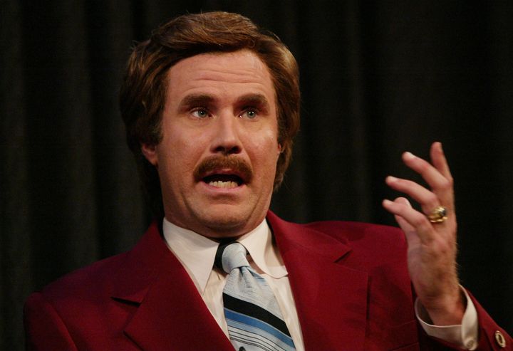 NEW YORK - JULY 7: Actor Will Ferrell aka Ron Burgundy participates in Q&A after a special screening of the film 'Anchorman: The Legend of Ron Burgundy' at the Museum of Television and Radio July 7, 2004 in New York City. (Photo by Evan Agostini/Getty Images)