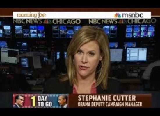 Stephanie Cutter, Deputy Campaign Manager, Obama For America