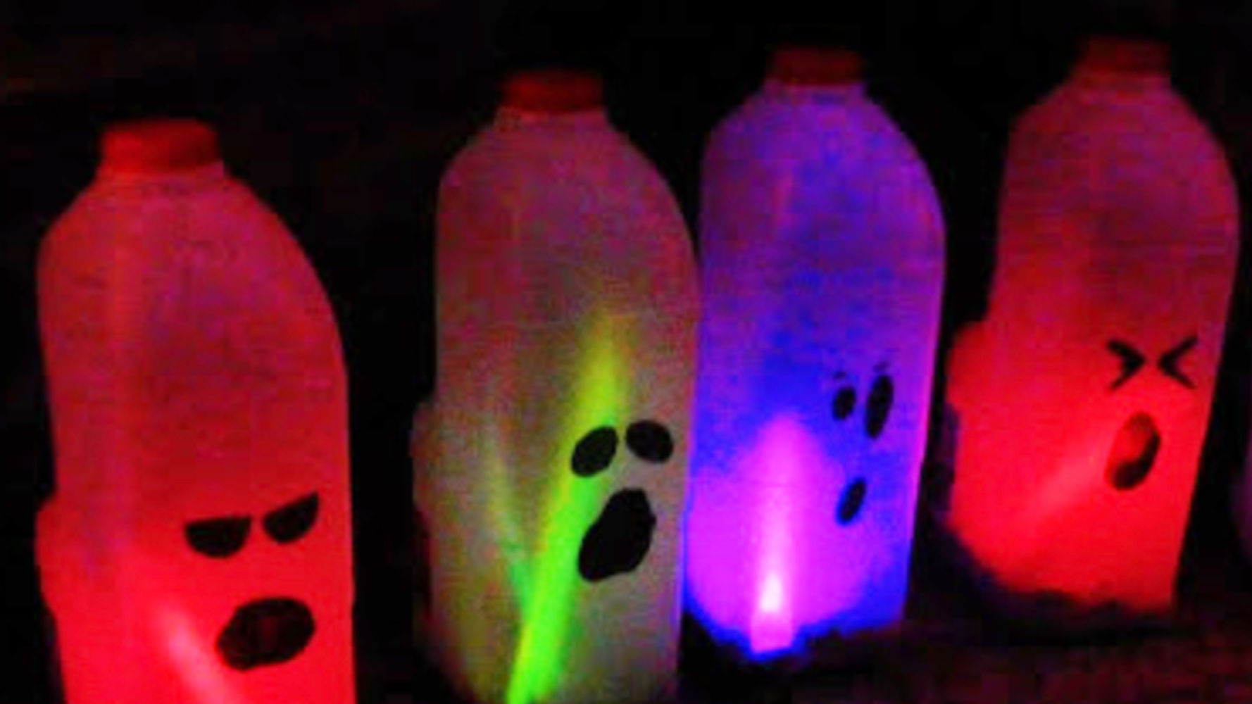 Milk jug hot sale ghosts