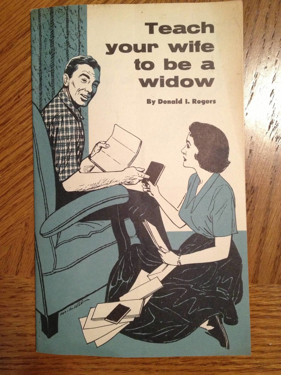 Teach Your Wife To Be A Widow Book Shows How Different Things Were