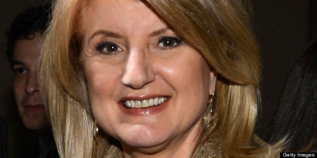 WASHINGTON, DC - APRIL 26: Arianna Huffington attends the PEOPLE/TIME Party On The Eve Of The White House Correspondents' Dinner on April 26, 2013 in Washington, DC. (Photo by Larry Busacca/Getty Images for Time Inc)