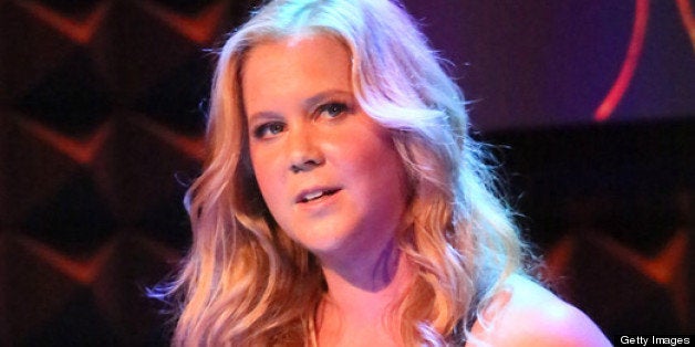 NEW YORK, NY - MAY 20: Comedian Amy Schumer performs at Glamour's presentation of 'These Girls' at Joe's Pub on May 20, 2013 in New York City. (Photo by Astrid Stawiarz/Getty Images for Glamour)