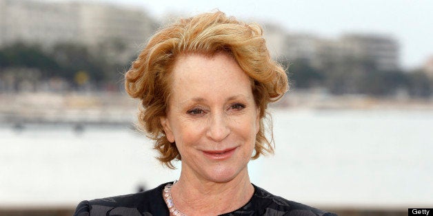 British author Philippa Gregory poses during the photocall of the TV show 'The White Queen' on April 8, 2013 in Cannes, southeastern France, during the MIPTV, one of the world's largest broadcasting and audio-visual trade show. AFP PHOTO / VALERY HACHE (Photo credit should read VALERY HACHE/AFP/Getty Images)