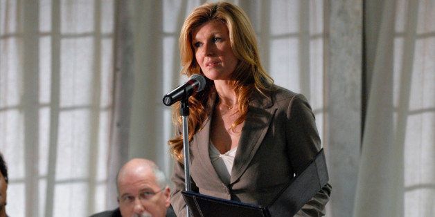 FRIDAY NIGHT LIGHTS -- 'Thanksgiving' Episode 413 -- Pictured: Connie Britton as Tami Taylor (Photo by Bill Records/NBC/NBCU Photo Bank via Getty Images)