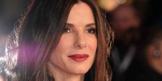 LONDON, ENGLAND - OCTOBER 10: Actress Sandra Bullock attends a screening of 'Gravity' during the 57th BFI London Film Festival at Odeon Leicester Square on October 10, 2013 in London, England. (Photo by Eamonn M. McCormack/Getty Images for BFI)