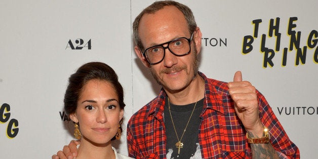 NEW YORK, NY - JUNE 11: Audrey Gelman and photographer Terry Richardson attend 'The Bling Ring' screening at Paris Theatre on June 11, 2013 in New York City. (Photo by Mike Coppola/Getty Images)