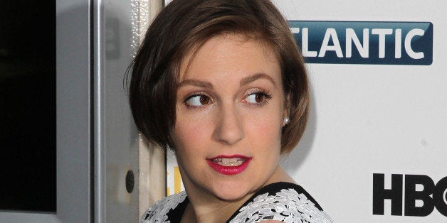 LONDON, UNITED KINGDOM - JANUARY 15: Lena Dunham attends the UK premiere of 'Girls: Season 3' at Cineworld Haymarket on January 15, 2014 in London, England. (Photo by Fred Duval/FilmMagic)