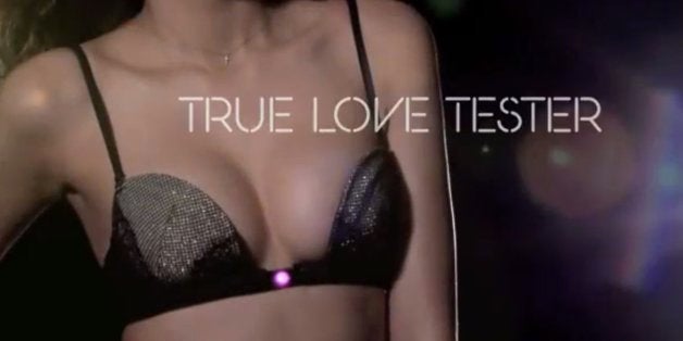 World's first bra that only unhooks when true love is detected