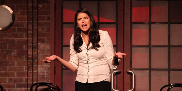 CHICAGO - JUNE 14: Cecily Strong performs during the TBS Just For Laughs Festival 2013 at the UP Comedy Club on June 14, 2013 in Chicago, Illinois. (Photos by Barry Brecheisen/WireImage) 23777_007_2570.jpg