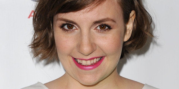 NORTH HOLLYWOOD, CA - MARCH 13: Actress Lena Dunham attends an evening with 'Girls' at Leonard H. Goldenson Theatre on March