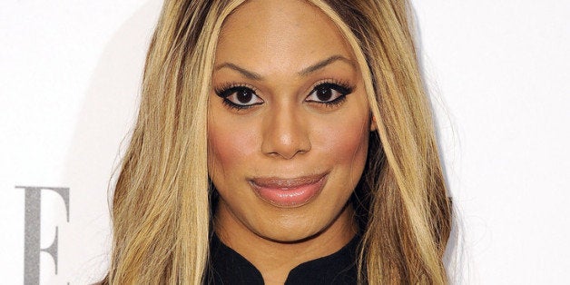 WEST HOLLYWOOD, CA - JANUARY 22: Actress Laverne Cox attends ELLE's Annual Women in Television Celebration at Sunset Tower