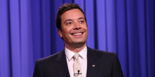 THE TONIGHT SHOW STARRING JIMMY FALLON -- Episode 0041 -- Pictured: Host Jimmy Fallon on April 21, 2014 -- (Photo by: Nathaniel Chadwick/NBC/NBCU Photo Bank via Getty Images)..