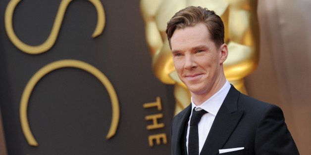 HOLLYWOOD, CA - MARCH 02: Actor Benedict Cumberbatch arrives at the 86th Annual Academy Awards at Hollywood & Highland Center on March 2, 2014 in Hollywood, California. (Photo by Axelle/Bauer-Griffin/FilmMagic)
