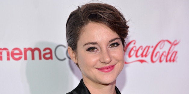 LAS VEGAS, NV - MARCH 27: Female Star of Tomorrow award winner actress Shailene Woodley attends The CinemaCon Big Screen Achievement Awards brought to you by The Coca-Cola Company during CinemaCon, the official convention of the National Association of Theatre Owners, at The Colosseum at Caesars Palace on March 27, 2014 in Las Vegas, Nevada. (Photo by Alberto E. Rodriguez/Getty Images for CinemaCon)