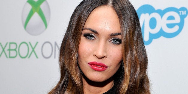SAN DIEGO, CA - JULY 24: Actress Megan Fox takes a break from Comic-Con to play Xbox One and Skype with fans in the Microsoft VIP Lounge at The Hard Rock Hotel San Diego on July 24, 2014 in San Diego, California. (Photo by John Sciulli/Getty Images for Xbox)