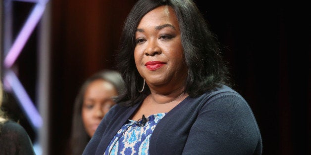 BEVERLY HILLS, CA - JULY 15: Executive producer Shonda Rhimes speaks onstage at the 'How To Get Away With Murder'' panel dur