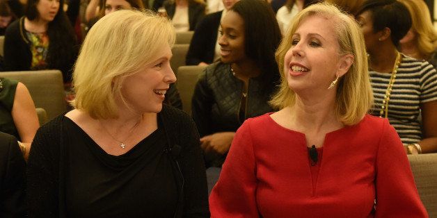 NEW YORK, NY - OCTOBER 01: Kirsten Gillibrand and Nancy Gibbs attend the TIME and Real Simple's Women & Success event at the Park Hyatt on October 1, 2014 in New York City. (Photo by Larry Busacca/Getty Images for Time Inc.)