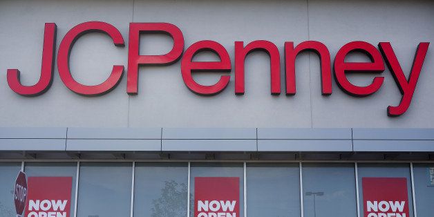 Signage is displayed during the grand opening of a new J.C. Penney Co. store in the Brooklyn borough of New York, U.S., on Friday, Aug. 29, 2014. J C. Penney Co. opened its first-ever store in Brooklyn, located in phase two of Gateway Center, further increasing its New York City footprint. Photographer: Victor J. Blue/Bloomberg via Getty Images