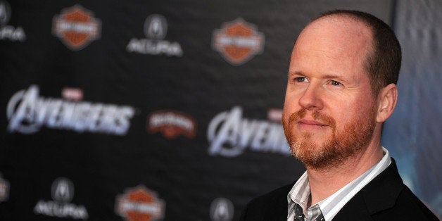 HOLLYWOOD, CA - APRIL 11: Writer/director Joss Whedon arrives at the premiere of Marvel Studios' 'The Avengers' at the El Capitan Theatre on April 11, 2012 in Hollywood, California. (Photo by Kevin Winter/Getty Images)