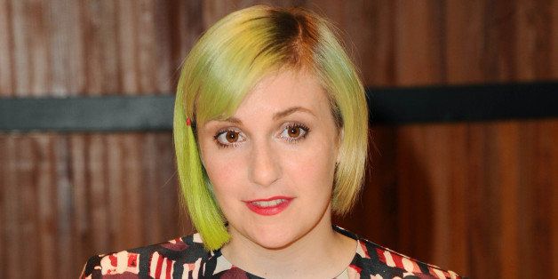 LONDON, ENGLAND - OCTOBER 31: Lena Dunham launches her book 'Not That Kind Of Girl' at the Royal Festival Hall on October 31, 2014 in London, England. (Photo by Stuart C. Wilson/Getty Images)