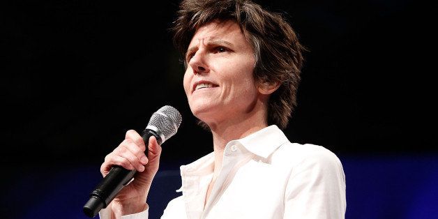WASHINGTON, DC - MARCH 27: Comedian Tig Notaro emcees Planned Parenthood Federation Of America's 2014 Gala Awards Dinner at the Marriott Wardman Park Hotel on March 27, 2014 in Washington, DC. (Photo by Paul Morigi/Getty Images)