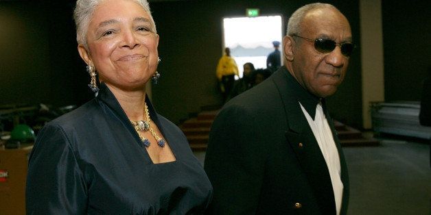 LOS ANGELES, CA - MARCH 02: Comedian Bill Cosby and wife Camille O. Cosby walk backstage during the 38th annual NAACP Image Awards held at the Shrine Auditorium on March 2, 2007 in Los Angeles, California. (Photo by Michael Buckner/Getty Images for NAACP)