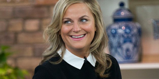 Actress/comedian Amy Poehler seen during her appearance on The Marilyn Denis Show at the CTV Headquarters to promote her first book "Yes Please" on Thursday, Oct. 30, 2014, in Toronto, Canada. (Photo by Arthur Mola/Invision/AP)