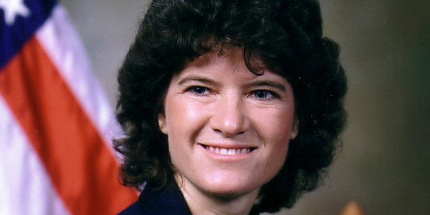 FILE - This undated photo released by NASA shows astronaut Sally Ride. Ride, the first American woman in space, died Monday,