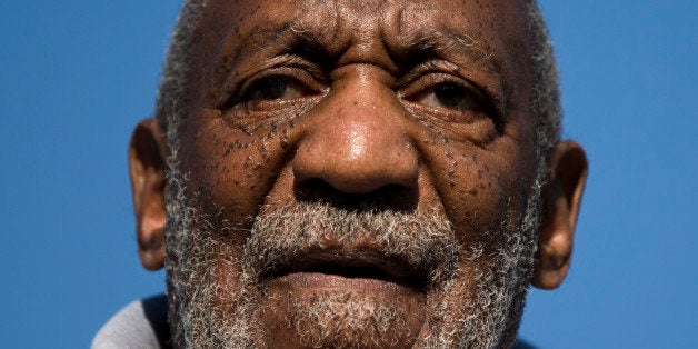 FILE - In this Nov. 11, 2014 file photo, entertainer and Navy veteran Bill Cosby speaks during a Veterans Day ceremony at the